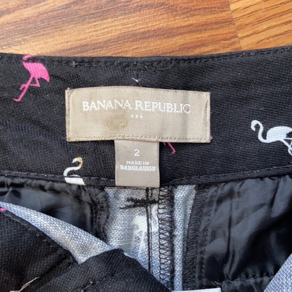 Banana Republic Flamingo Cotton Shorts - Picture 4 of 5